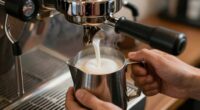 oat milk latte technique