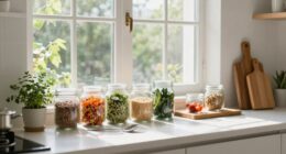 organized peaceful vegan cooking