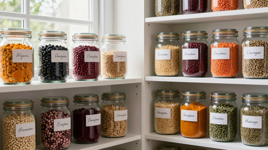 organized sustainable food storage