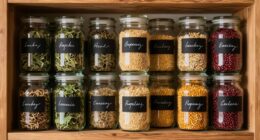 organized vegan pantry habits