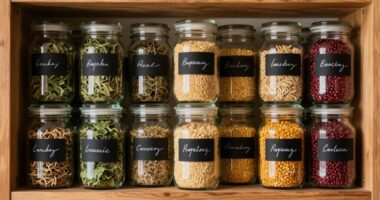 organized vegan pantry habits