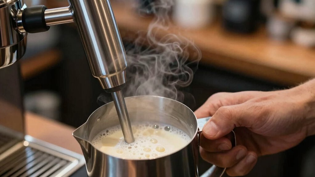 perfect oat milk frothing technique
