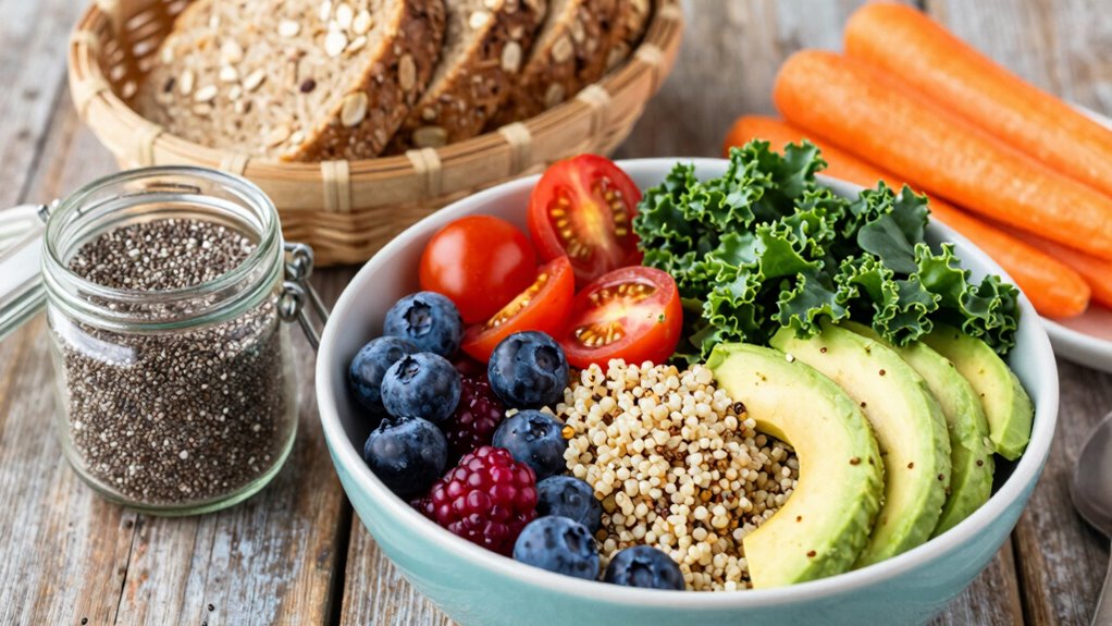 plant based fiber rich meals