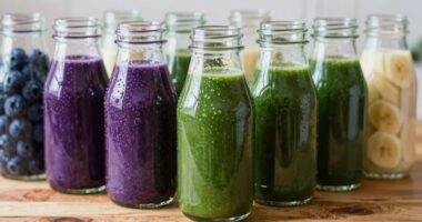 prepared smoothies improve mornings