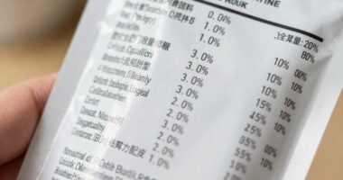 quickly scan ingredient labels