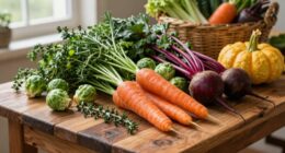 seasonal grounded vegan eating