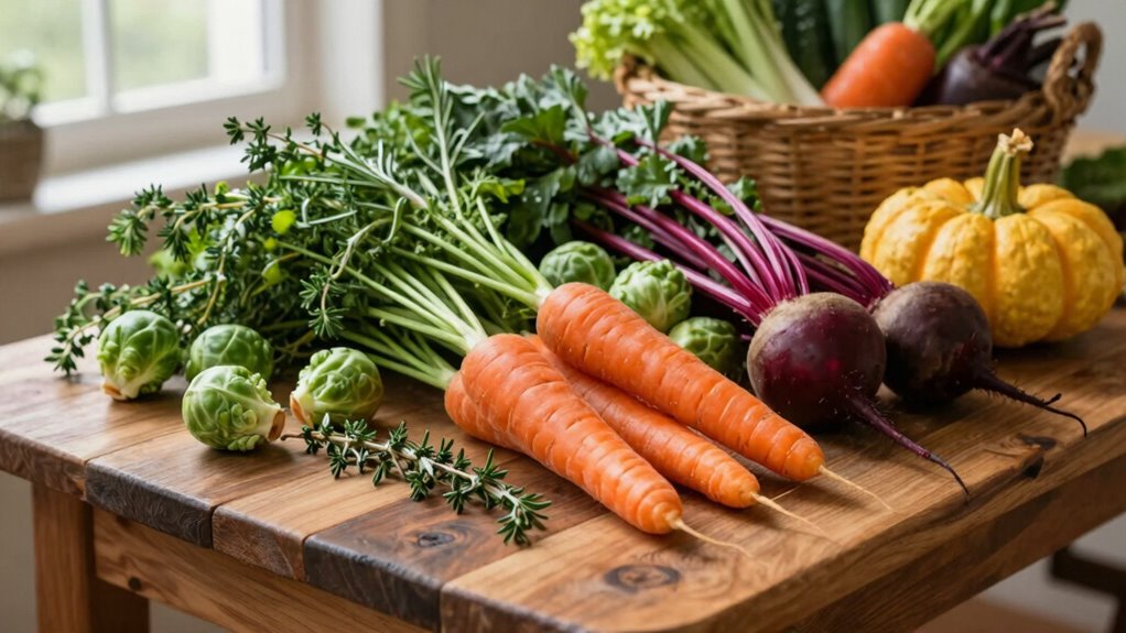 seasonal grounded vegan eating