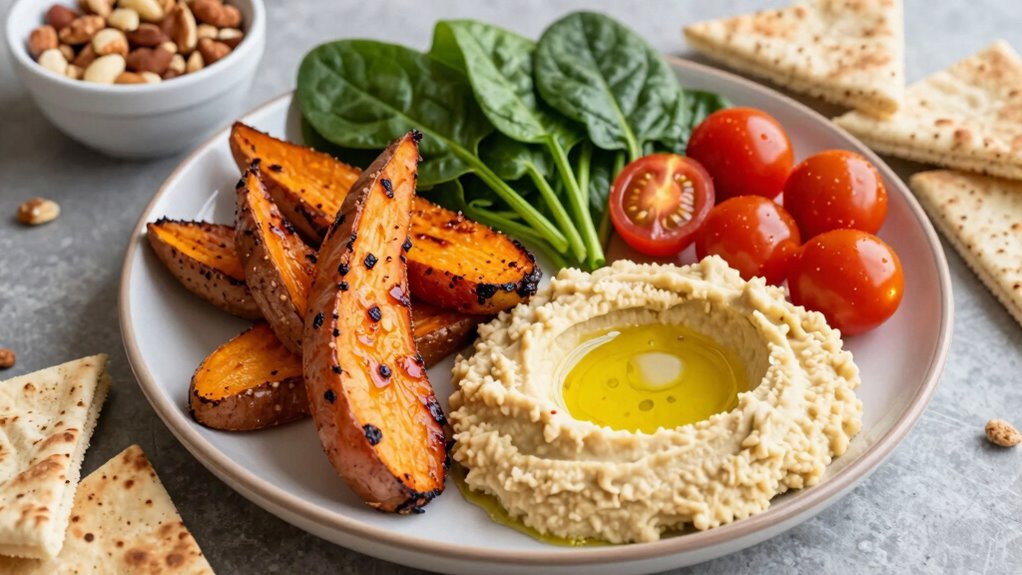 simple tasty vegan meal