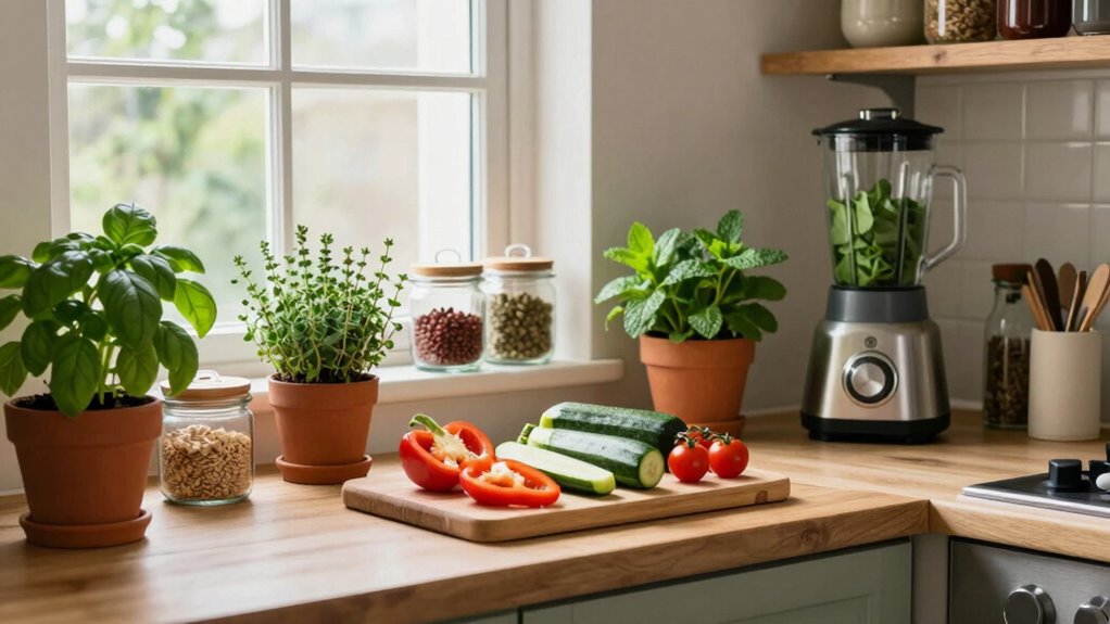 smart small kitchen organization