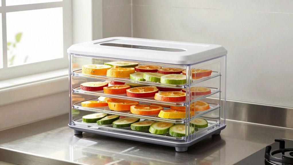 stackable dehydrators save space