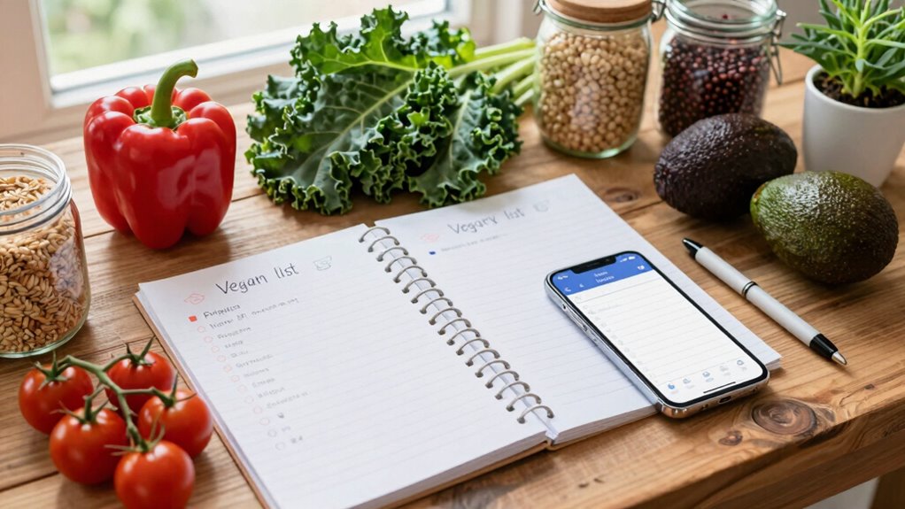 streamlined vegan shopping routine