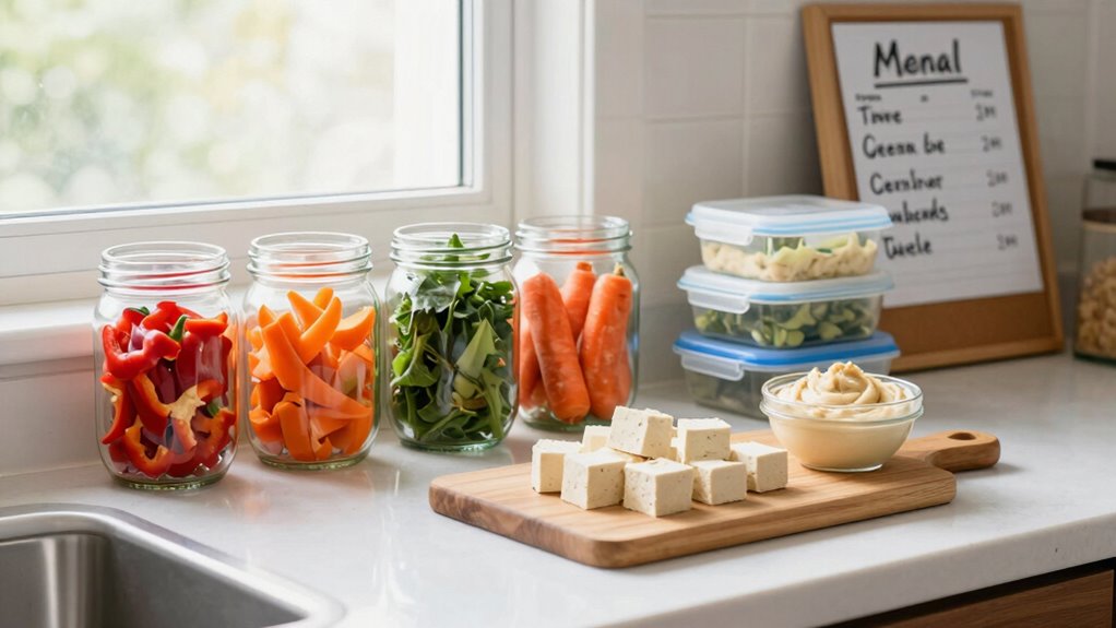 sunday meal prep routine