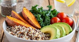 vegan diet supports blood stability