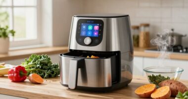 vegan friendly air fryer features