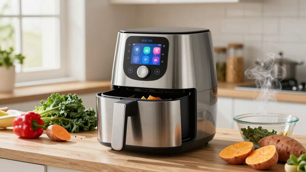 vegan friendly air fryer features