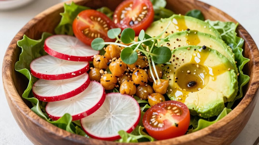 vibrant balanced flavorful presentation