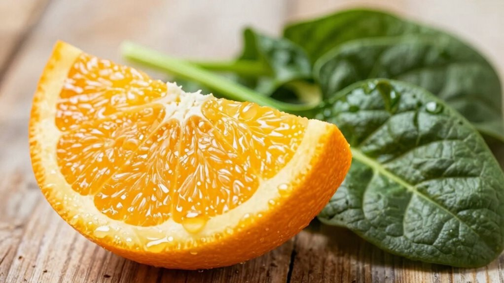 vitamin c enhances iron absorption