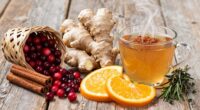 warm cozy plant based beverages