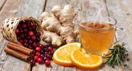 warm cozy plant based beverages