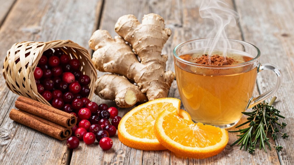 warm cozy plant based beverages