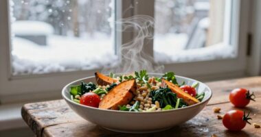 warm salads for cold weather