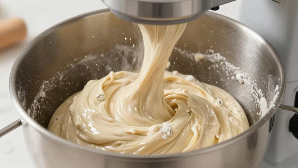 yeast activation and gluten development