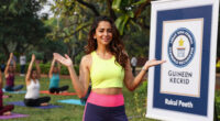 Rakul Preet Singh praises Akshar Yoga Kendraa for making 21 Guinness World Records on International Yoga Day