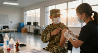US military requires flu vaccine for some after outbreak in Texas training center