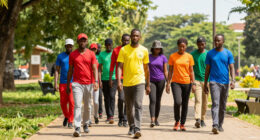 NAN Lagos Staff Promote Wellness, Teamwork Through Symbolic Walk - Realnews Magazine