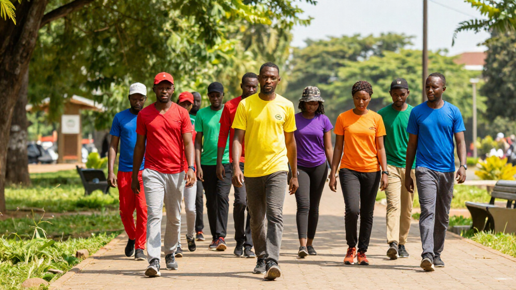 NAN Lagos Staff Promote Wellness, Teamwork Through Symbolic Walk - Realnews Magazine