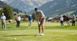 Charity Golf In Andermatt Raises 10,000 Francs For Children's Hospital