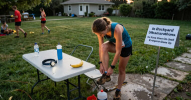 In Backyard Ultramarathons, The Race Goes On Until Everyone Gives Up