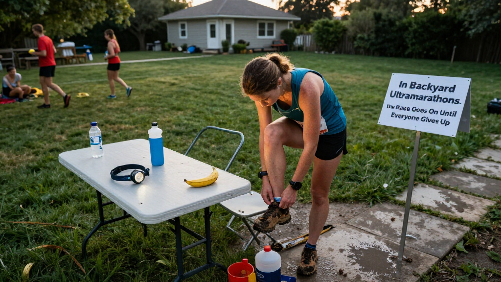 In Backyard Ultramarathons, The Race Goes On Until Everyone Gives Up