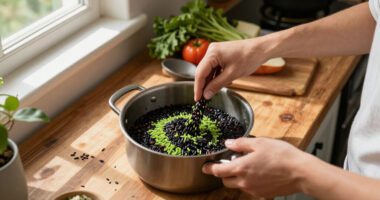 Scientists Find A Hidden Health Advantage In Black And Green Rice