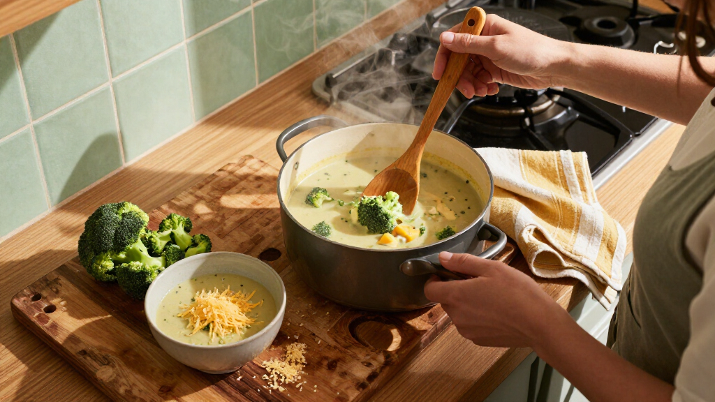 Broccoli Cheddar Soup Recipe