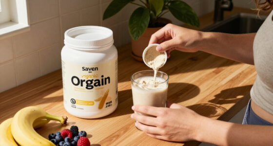 Save On Orgain Organic Vanilla Bean Meal Protein Powder: $19.65 With S&S